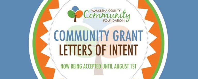 Waukesha County Community Foundation Community grant letters of intent image